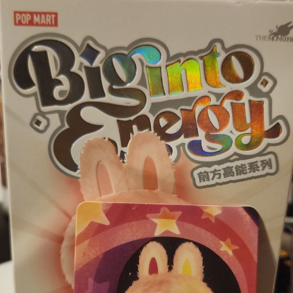 Authentic Pop Mart Big Into Energy Labubu